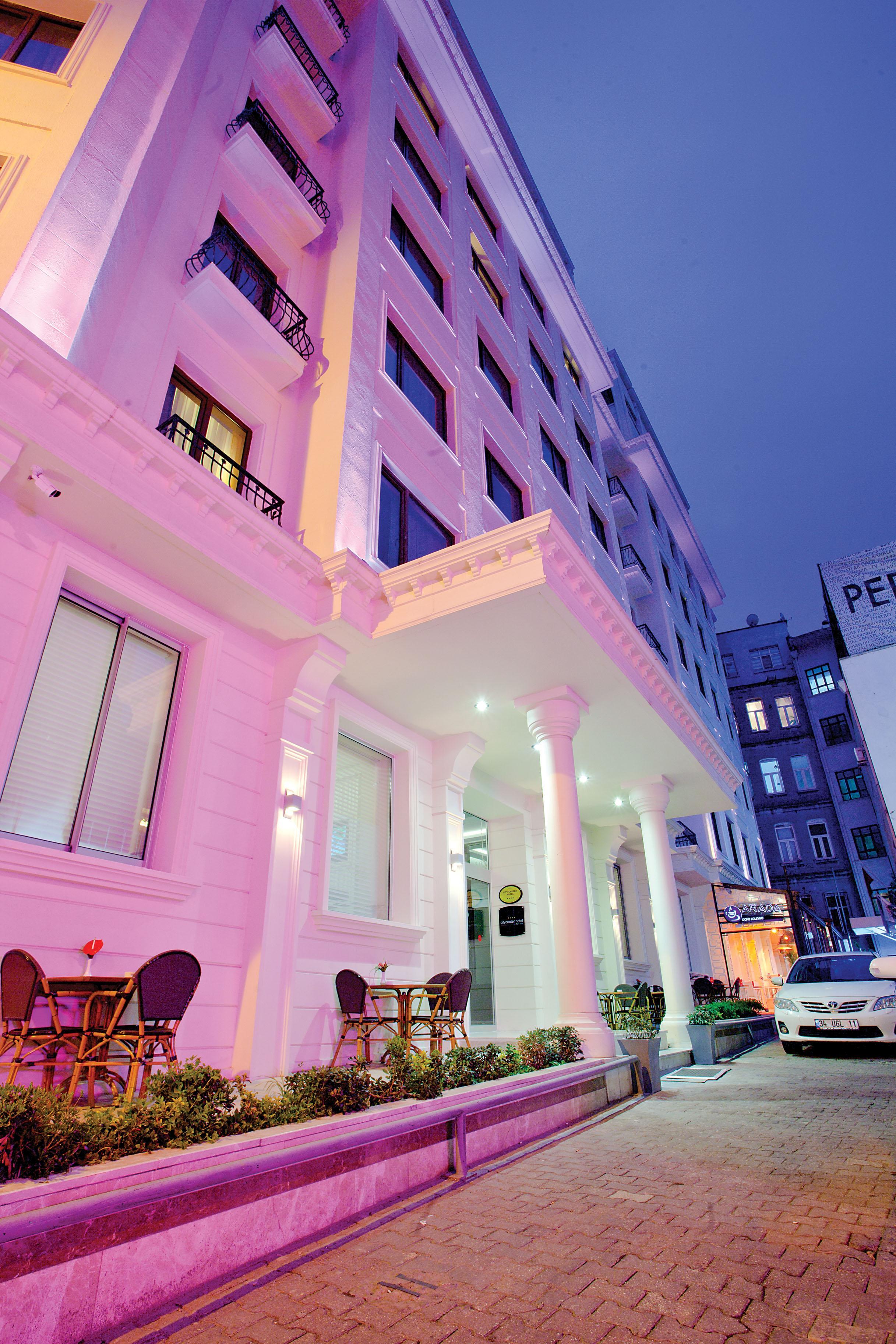 City Center Hotel Taksim Estambul Exterior foto